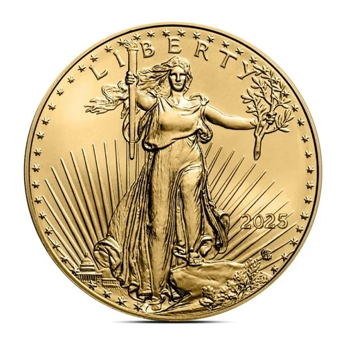 2025 1/10 oz American Eagle Gold Coin (BU)