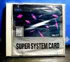 TurboGrafx 16 CD Super System Card 3.0 AUTHENTIC CIB COMPLETE TESTED USA ENGLISH