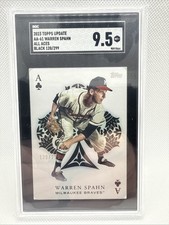2023 Topps Update Series - All Aces Warren Spahn #AA-61 Black /299