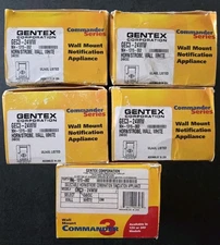 GENTEX GEC3-24WW - WHITE WALL MOUNT HORN/STROBE - BRAND NEW - 5 AVAILABLE 