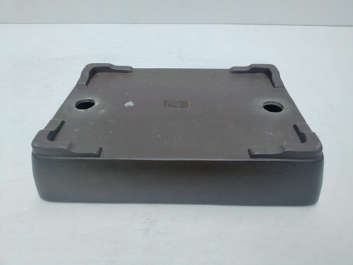 Bonsai Pot Tokoname Yamaaki Rectangular Unglazed Width 31.6 cm / 12.4 in - Picture 14 of 18