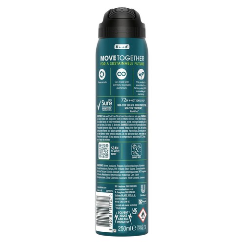 Sure Men Anti-perspirant 72H Nonstop Protection Deodorant, 250ml 12 Pack - Picture 9 of 88