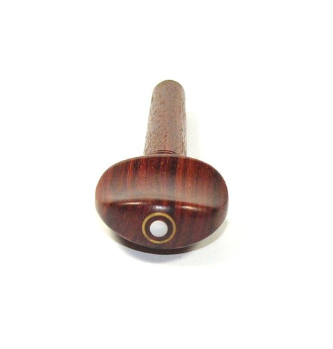 New 4/4 size set of 4 rosewood violin tuning pegs mother of pearl parisian eye - Bild 4 von 6
