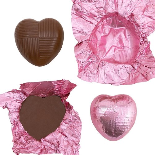 Milk Chocolate Foil Wrapped Hearts (x82 Hearts) - Picture 16 of 46