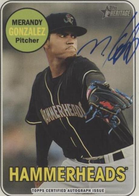 2018 Topps Heritage Minor League Edition - Merandy Gonzalez #ROA-MGO - 1 of 1