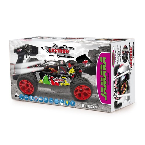 Jamara Lextron Desertbuggy 4WD 1:10 NiMh 2,4GHz con Faro LED - Foto 2 di 11