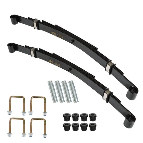 Fit For EZGO TXT 95-13 Golf Cart 2 Set Heavy Duty Rear Leaf Springs 4-Leaf US - Picture 5 of 10