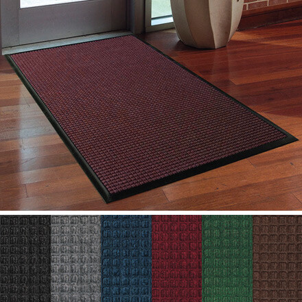 Waterhog Classic Tile Floor Mat Classic Square 1 4 Thick Dark