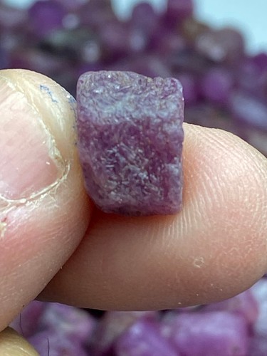 Top-Quality Corundum Ruby Crystals – 1000grams Lot from Madagascar, Africa. - Picture 7 of 13