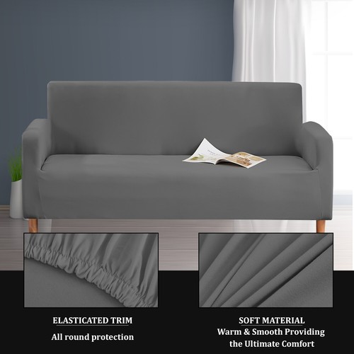 Copricuscino Copridivano Elasticizzato 1 2 3 4 Posti Antiscivolo Protezione Divano Settee - Foto 7 di 78