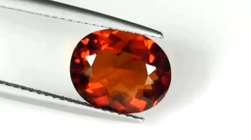3,07 ct TOP BRILLANTE MADEIRA NARANJA PROFUNDO ROJO CITRINO NATURAL - Ver Vdo 3770 SK - Vídeo 1 de 1