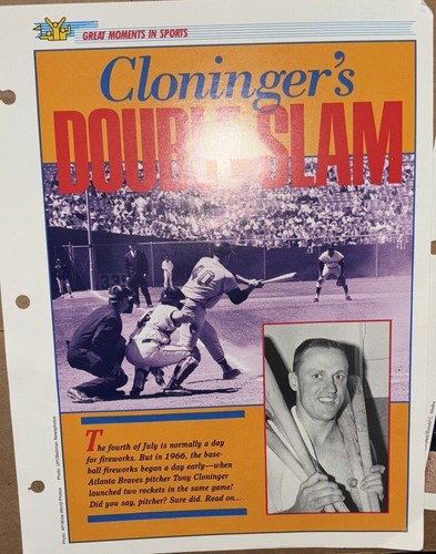 Atlanta Braves Lot, Phil Niekro Autograph 8x10, Dale Murphy Card, Aaron Brochure - Picture 6 of 8