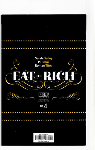Eat The Rich #4 2021 Boom! Studios - Picture 2 of 2