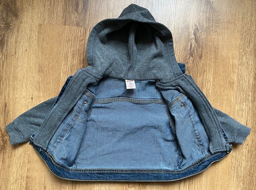 Schicke Jeansjacke mit Kapuze Arizona Jeans für Jungen im Alter von 18 Monaten - Bild 2 von 3