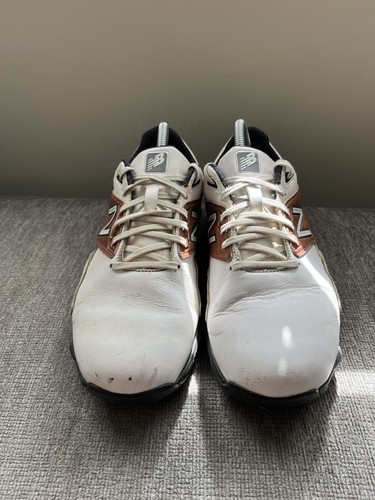 New Balance Minimus LX Golf Shoes Spikeless NBG1002 Size 8.5 2E Wide White - Picture 2 of 8