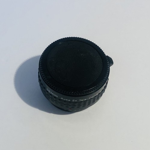 Gemini Auto 2x Tele Converter PK For Pentax K Lens With Lens Covers - Picture 5 of 10