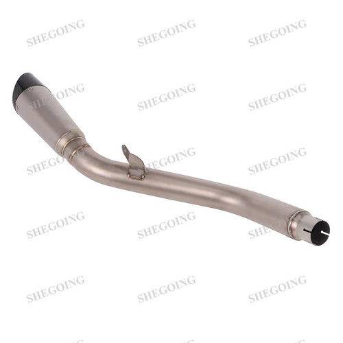 For Triumph Street Triple 765 S/R/RS 17-22 Slip On Pipe Escape Exhaust Titanium - Foto 4 di 5