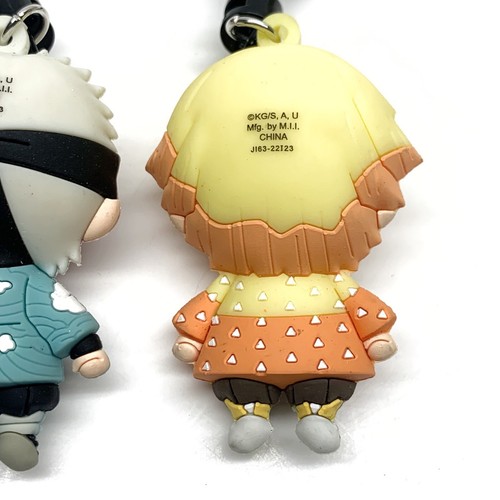 Demon Slayer Kimetsu No Yaiba 3” Mini Figures Keychain Bag Clip Lot Of 4 *READ - Picture 10 of 11