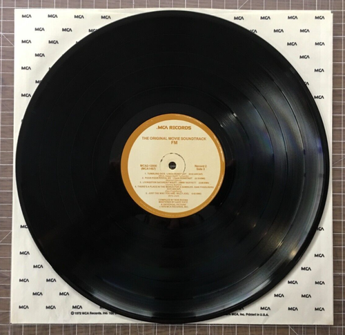 FM The Original Movie Soundtrack - Vinyl Record 2 LP (1978) MCA2-12000 w/Poster - Picture 19 of 24