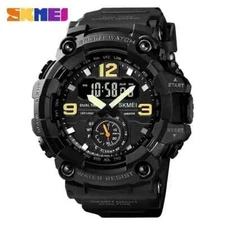 Men's Dual Movement Sport Watch Black