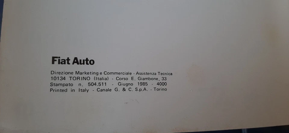 MANUALE REVISIONE MOTORI BENZINA LANCIA 1985-1600-1300-1500-1581-2000-THEMA - Immagine 4 di 4