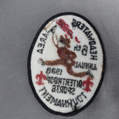 Headwaters Area Council Camporee 6th 1988 BSA Boy Scout patch 4 - Foto 2 di 2