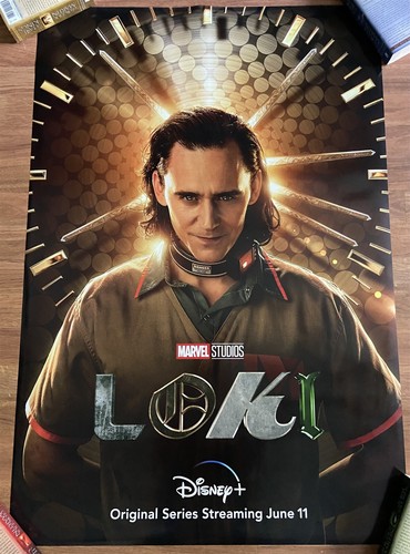 Loki (2021) - Marvel / MCU - Movie Theater Teaser Poster Double-Sided 27x40