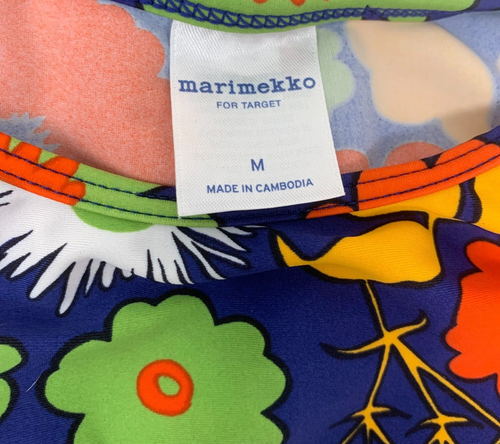Lot 2 Marimekko x Target Child's Sz M Rash Guards Long Sleeve Swim Tops - Picture 3 of 7
