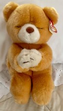 NWT. TY Hope The Beanie Baby Prayer Bear Plush. Brown. 10” NWT.