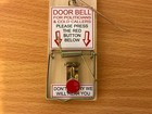DOOR BELL FOR POLITICIANS Mouse Trap 3D Sign Funny Prank Gag Gift secret santa