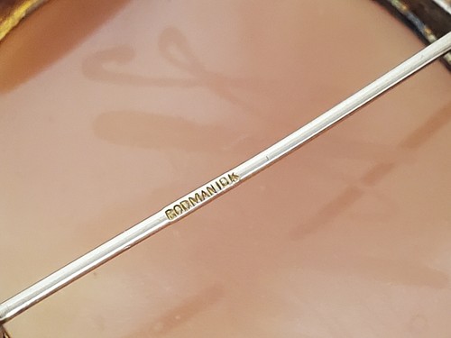 Beautiful Vintage 10K Gold Carved Shell Signed Cameo Convertible Brooch Pendant - Picture 13 of 17