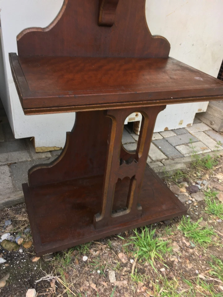 Antiguo perchero victoriano de la Selva Negra de 77 pulgadas x 26 pulgadas x 12 pulgadas Foto 4 de 4