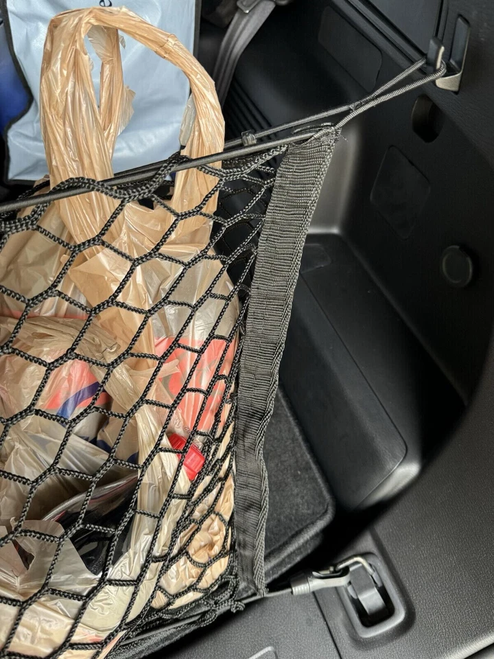 Rede de carga de malha estilo envelope tronco traseiro para MITSUBISHI OUTLANDER PHEV 2023-2025 - Imagem 4 de 4