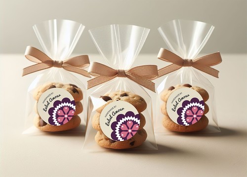 PERSONALISED STICKERS Labels | Handmade by / Craft | 4 sizes - Picture 3 of 8