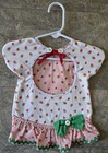 New Clothespin Dress Bag Handmade With Lining And Hanger Strawberries #9