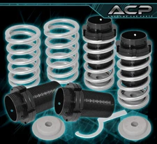 For 91-99 Sentra Adjustable Lowering Spring Coilover Sleeves Assembly Kit Silver