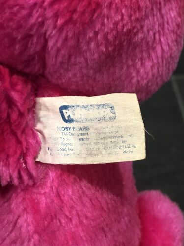 Vintage Nosy Bear Funsy Ballon Nase 1987 Playskool Pink Works - Bild 8 von 8