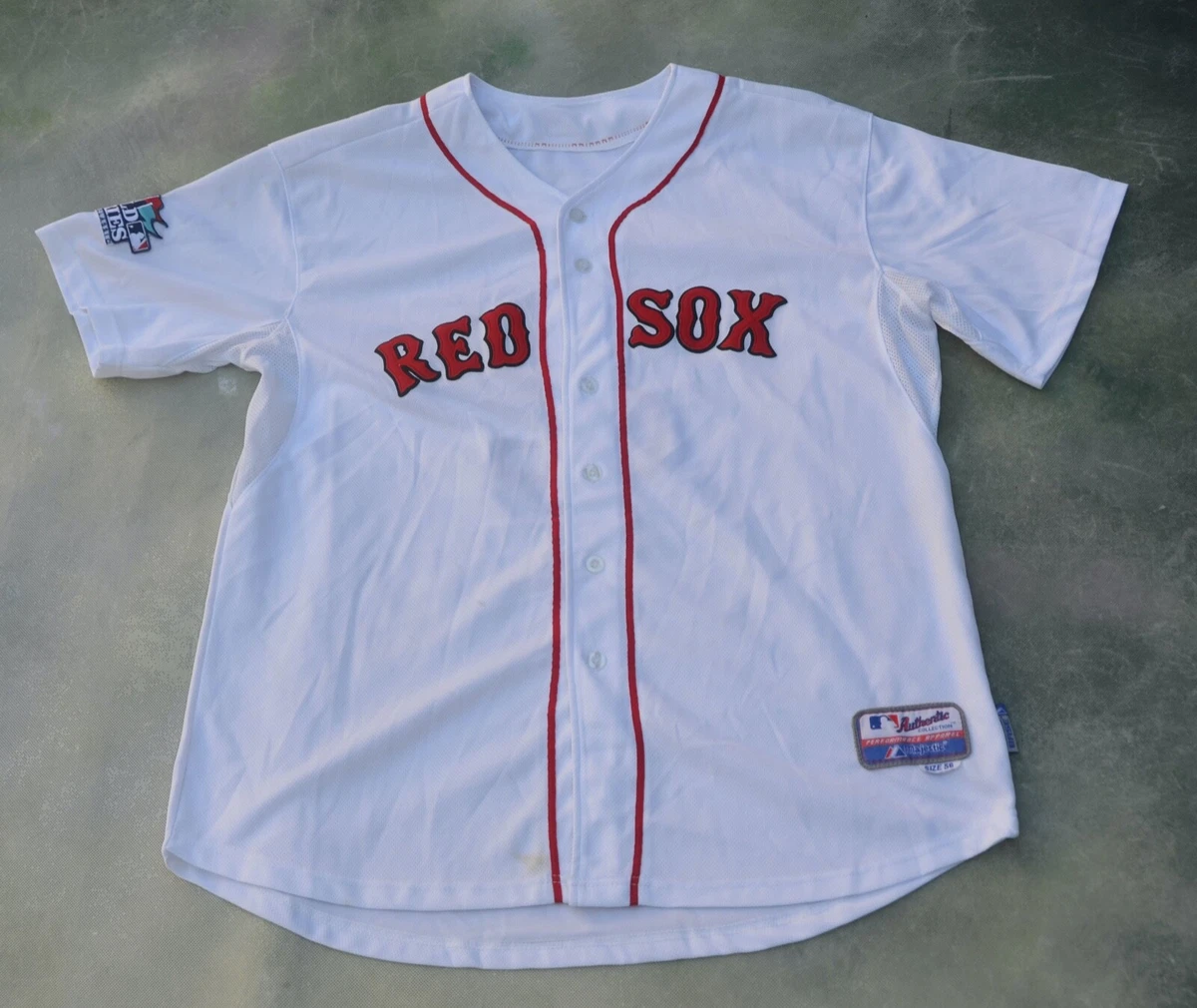 Majestic MLB 2013 World Series Boston Red Sox Jacoby Ellsbury Jersey #2  Size 56.