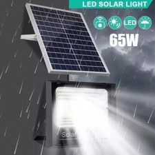 600W Outdoor LED Solar Flood Light Street Flood Light Dusk to Dawn Wall Lamp US