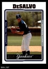 2005 Topps #307 Matt DeSalvo Yankees RC 8 - NM/MT