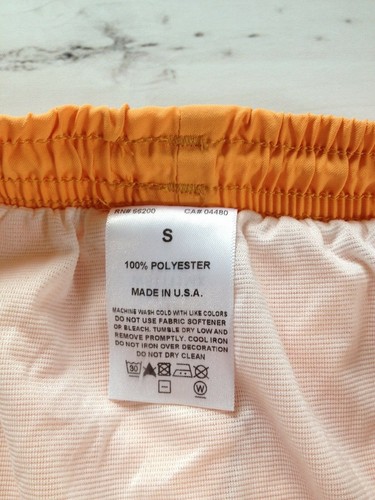 Pantaloncini Asics donna taglia small arancioni sportivi corsa foderati con coulisse NUOVI - Foto 5 di 5