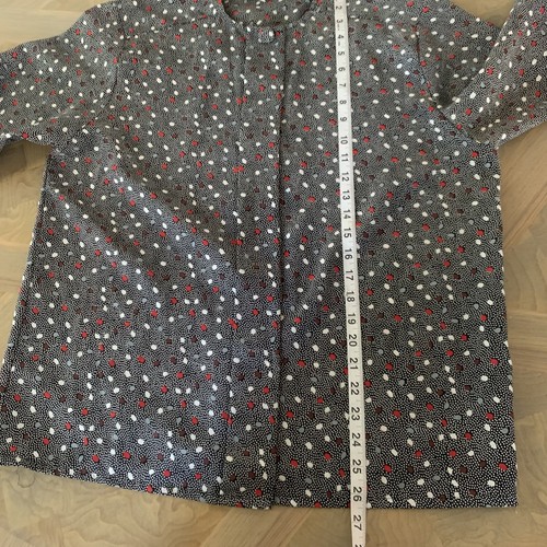 Camisa Blusa Vintage Oscar De La Renta Expressions 14 lunares con botones - Imagen 11 de 11