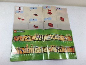 Lego Ninjago 9448 Instruction Manuals Only (2) Books