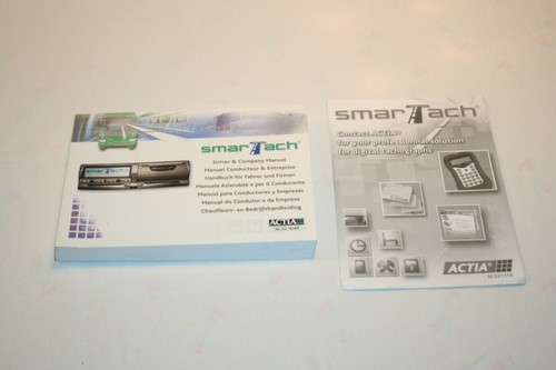 ACTIA SMAR TACH TACHOGRAPH OWNERS MANUAL / USER HANDBOOK, LORRY / MINI BUS  - Picture 1 of 12