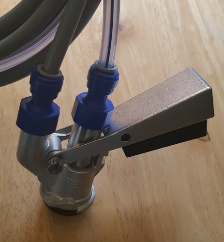 S TYP FASSKUPPLUNG FASSBESCHLAG mit JG Fittings GAS & BIERROHR - Sankey - Bild 3 von 3
