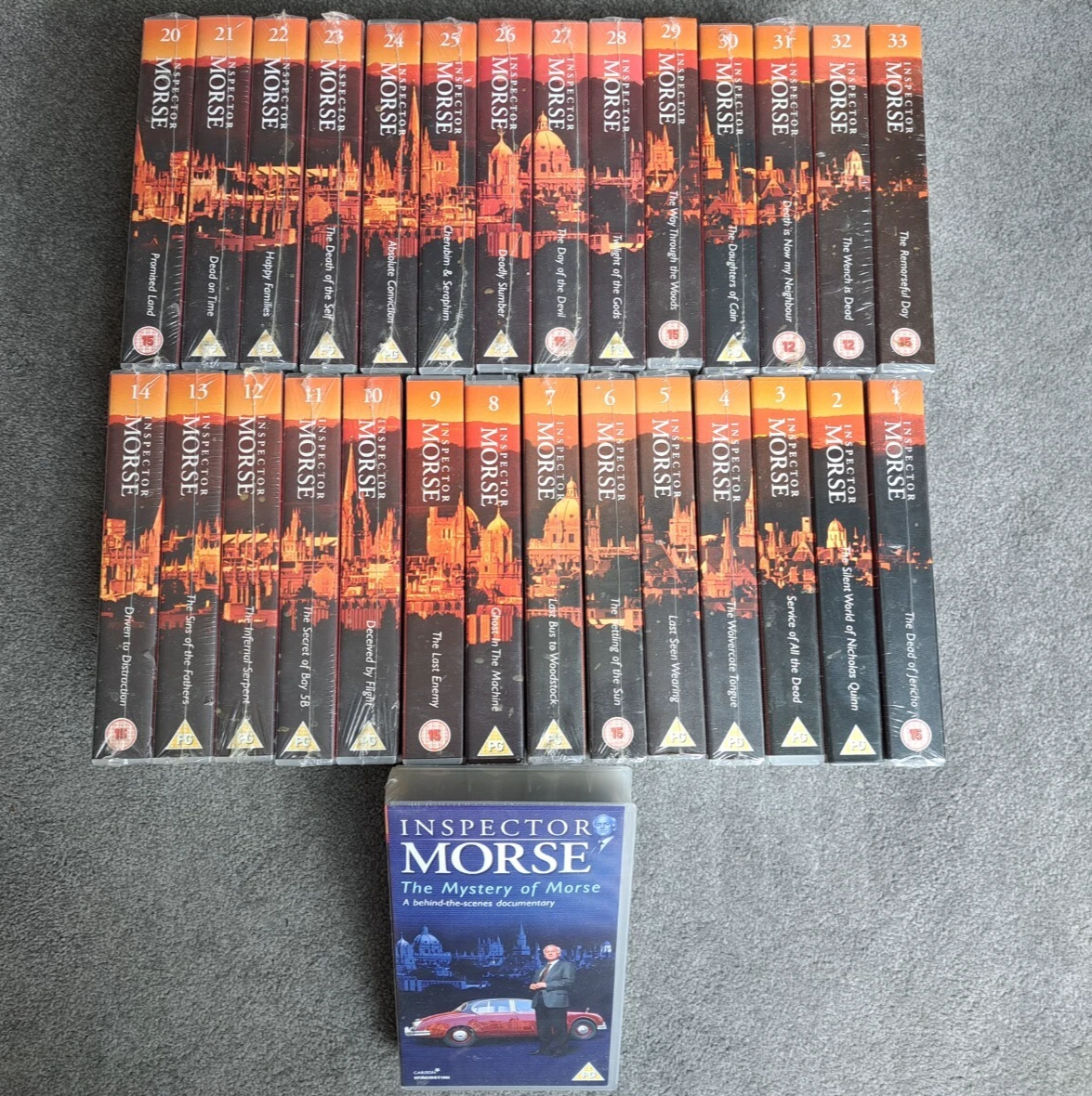 Inspector Morse Vhs for sale | eBay UK