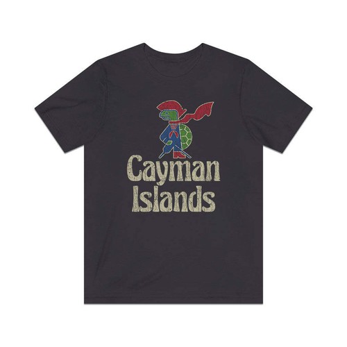 Sir Turtle of Cayman Islands 1963 Vintage Men's T-Shirt - Picture 7 of 42