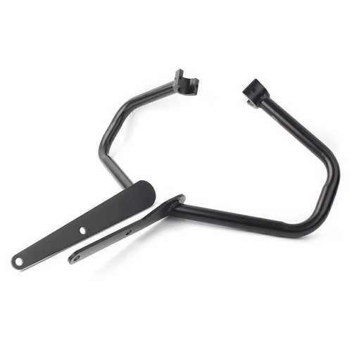 Par de estribos de protección de motor negro para Yamaha XV950 2014-2017 2015 - Imagen 10 de 11