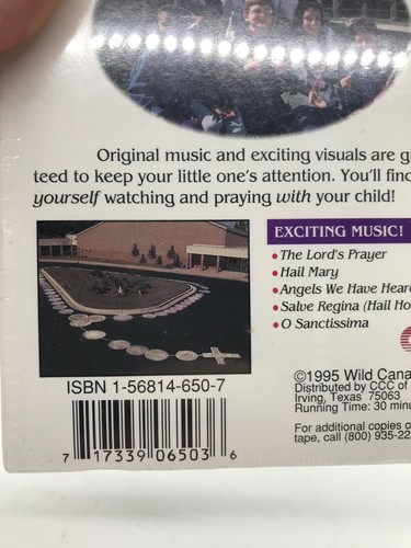 THE JOYFUL MYSTERIES - THE ROSARY FOR LITTLE CHILDREN VHS VIDEO, LEARN TO PRAY - Picture 10 of 12