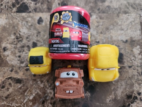 Disney Pixar Cars 3 Series 1 Mash'ems Mashems 1 Sealed +3 loose Mater Luigi Cruz - Picture 2 of 3